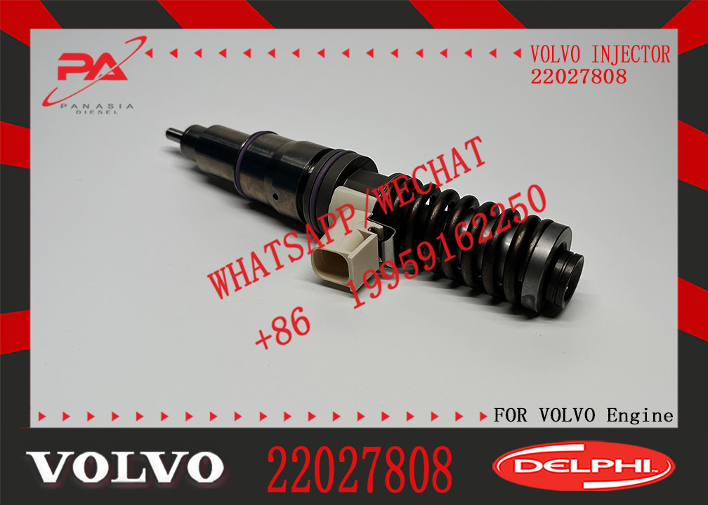High quality Engine Parts 22027808 Fuel Injector For VOLVO MD13 MACK MP8 D13 Engine Injector 21092434 85013611