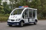 Full Enclosed 48V 4KW Electric Patrol Car , Electric Police Vehicles 6-8 Seats