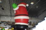 Inflatable Advertising Products , Inflatable Outdoor Santa Claus with Logo
