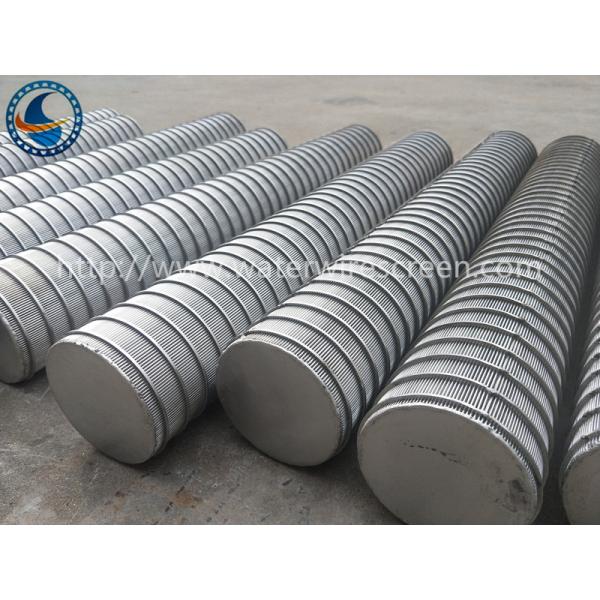 CE ID100mm Ss Reverse Wedge Wire Screen With Blind Plate Ends