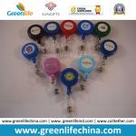 Hot Selling Round Solid Colors Yoyo ID Retractable Reels