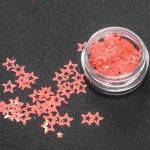 Versatile Open Star Nail Glitter Hollow Star Shape for Toys and Gift Craft
