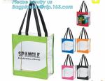 Biodegradable Recyclable PVC Clear Shopping Plastic Gift Bags, PVC Toy Plastic