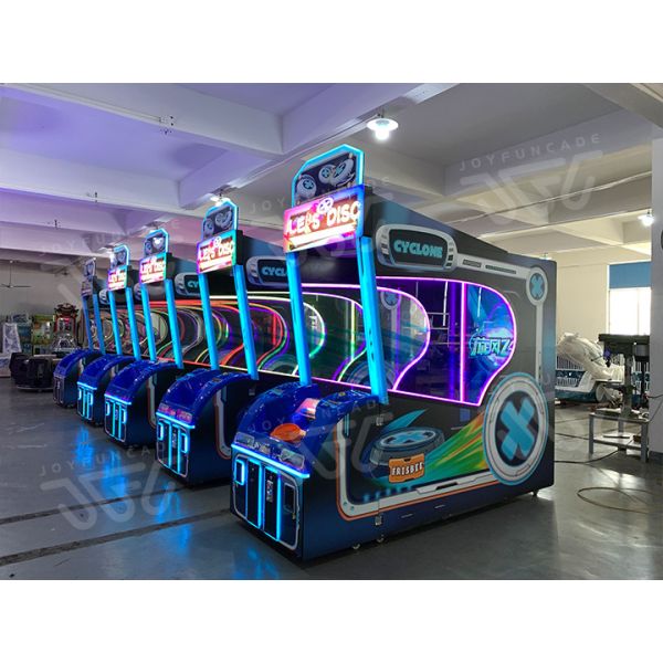 LET'S DISC Arcade Machine front view showing professional console and display
