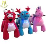 Hansel plush animal bike for kids animal joy ride electric ride on animals