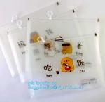 Kids Stationery Clear Pvc slider Bag For Pencil/Rules/Stockings/Socks, pvc vinyl