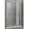 Buy cheap Inline Two Fixed Glass Shower Cubicles Rose Golden With Aluminum Alloy Outside from wholesalers