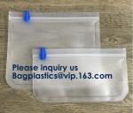 Seal Reusable PEVA Storage Bags ideal For Food Snacks, Lunch Sandwiches, Makeup
