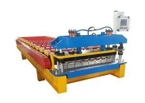 Wholesale Galvanized Corrugated Metal Roof Tile Making Machine 0.2 - 0.8 Mm from china suppliers