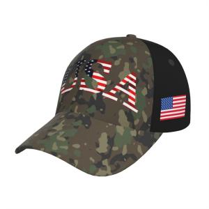 Wholesale USA Flag Letters Tactical Camouflage Baseball Cap Classic Adjustable Dad Hats for Men Women from china suppliers