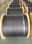 Aluminum Tube Trunk Cables QR412 Messenger Welded Feeder Cable Television