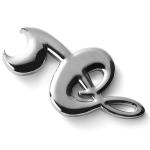 Modern Plating Metal Die Casting Parts 73*40mm Beer Bottle Opener