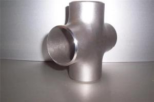 Wholesale Stainless steel tee AISI 304 1-60inch sch40 ASME B16.9 4 way pipe fitting Butt-welding cross from china suppliers