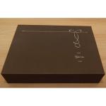 Pouch Package Paper Box Gray Color Kraft Paper Drawer Box Printing LOGO