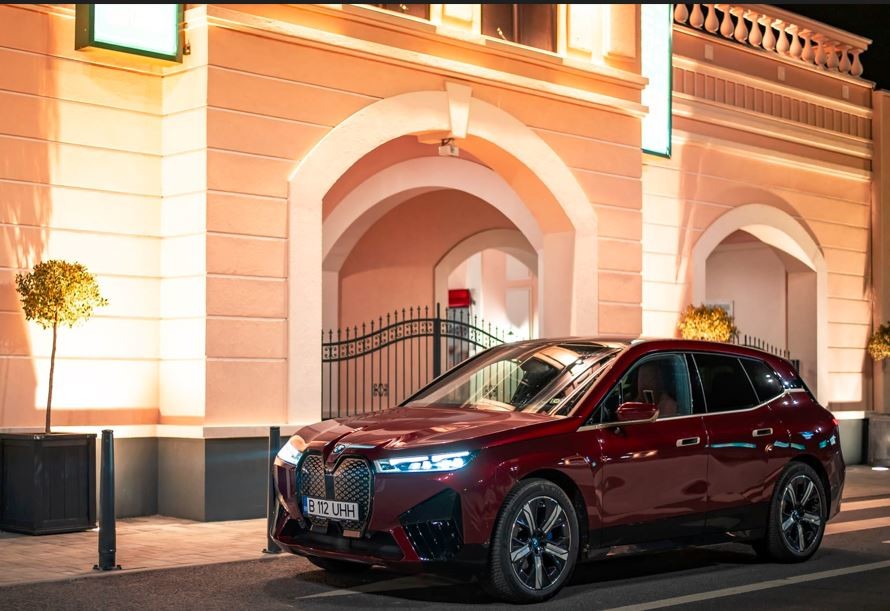BMW IX Xdrive40 AWD Long Range EV Cars 200km/h High Speed SUV EV Vehicles