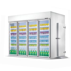 Wholesale Supermarket Convenience Store Glass Door Display Cold Room from china suppliers