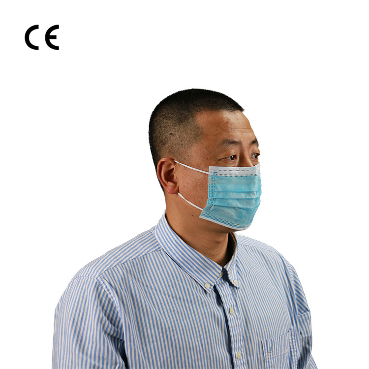 PP Antibacterial Face Mask Sterile Disposable Mask Earloop Procedure Masks