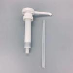 Round Head 20ml Juice Dispenser Plastic Syrup Pump white