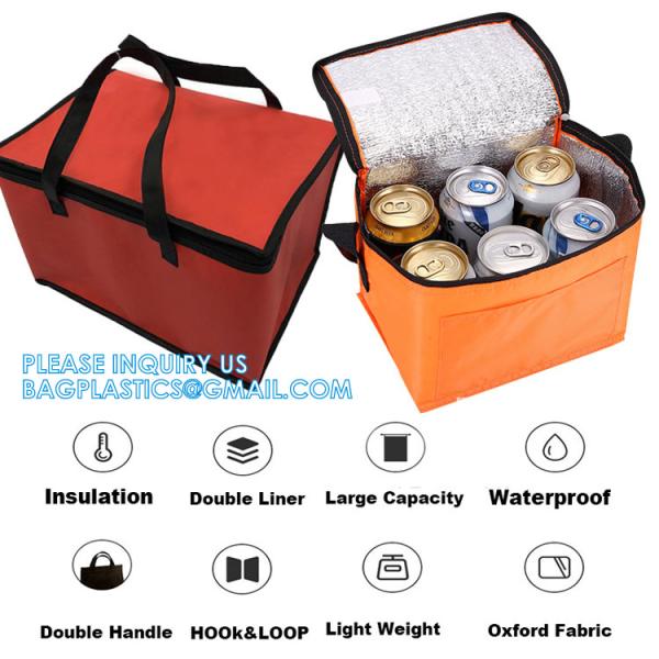XL Insulated Food & Grocery Delivery Bag - For Catering, Restaurants, Delivery