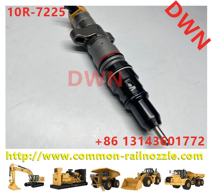 10R7225 Diesel excavator engine parts common rail injector 263-8218 295-1411 268-1835
