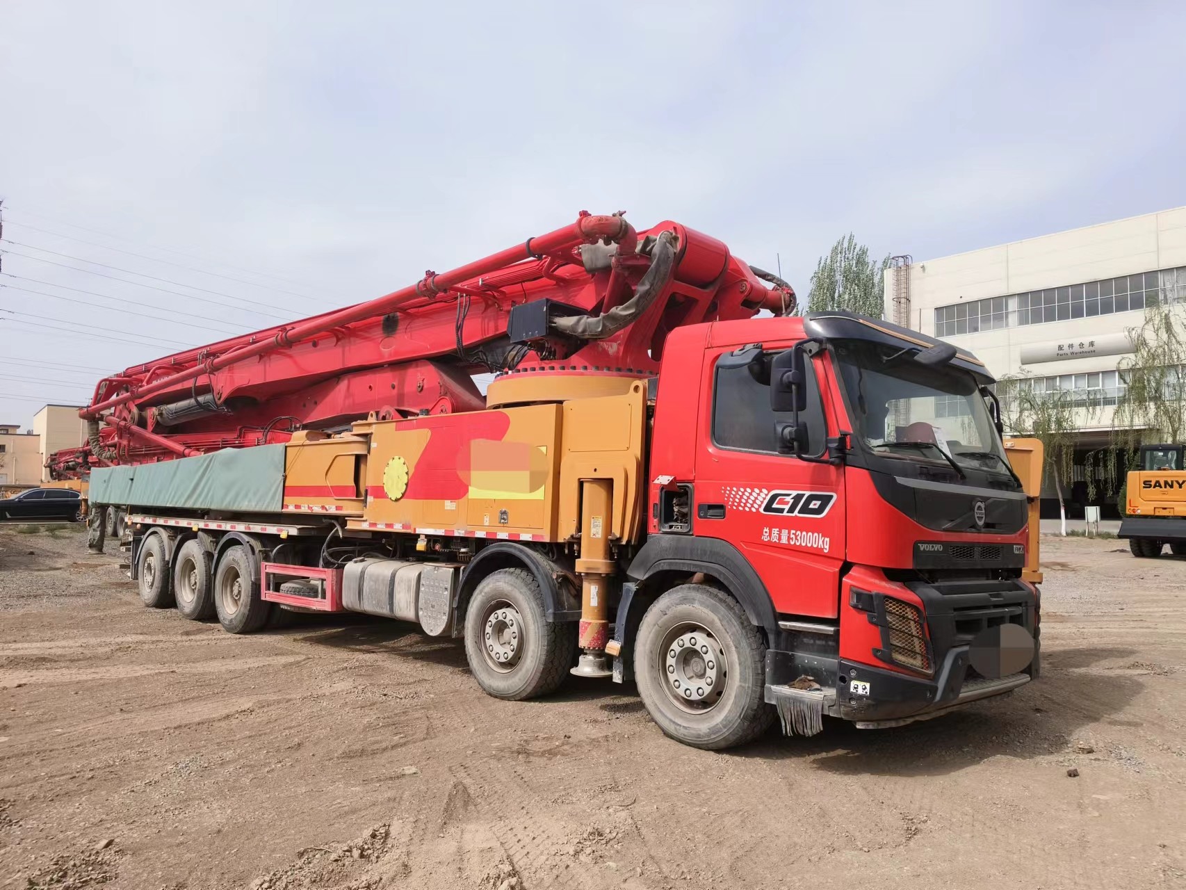 2020 Sany Concrete Pump Truck 67 Meters Stock Direct Sale, Long Boom Pump Truck Sells Well Overseas