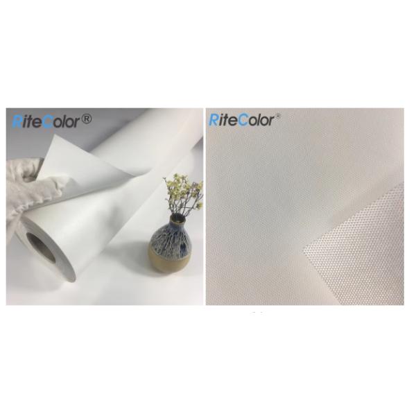 Wide Format Inkjet Printing Polyester Canvas Roll For Inkjet Printers