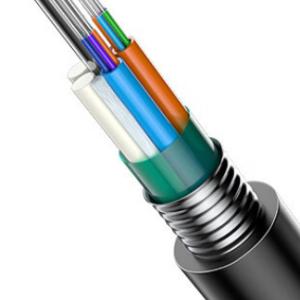 Wholesale 48 72 96 144 288 Core Stranded Loose Tube Optical Fiber Cable GYTA GYTS Duct Buried Communication Cable from china suppliers