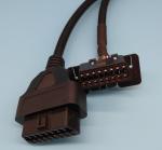 OBD OBDII Male to Chevrolet OBD2 Female and OBD2 Female Splitter Y Cable