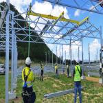 Farmland Agriculture Ground Mounted PV System For Greenhouse