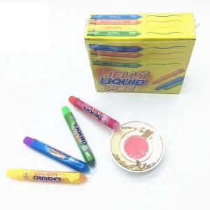 Wholesale Grape Strawberry Jelly Candy Pen Shape Liquid Fruit Jelly Jam In Stick Tube from china suppliers