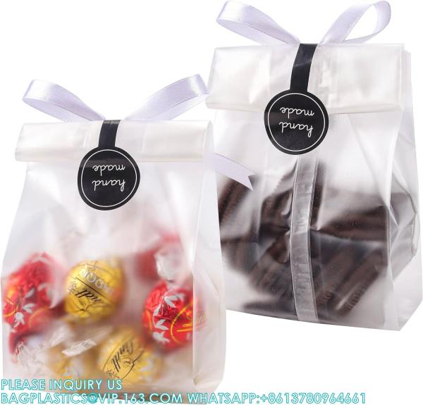 Translucent Plastic Bags For Cookie,Cake,Chocolate,Candy,Snack Wrapping Good For
