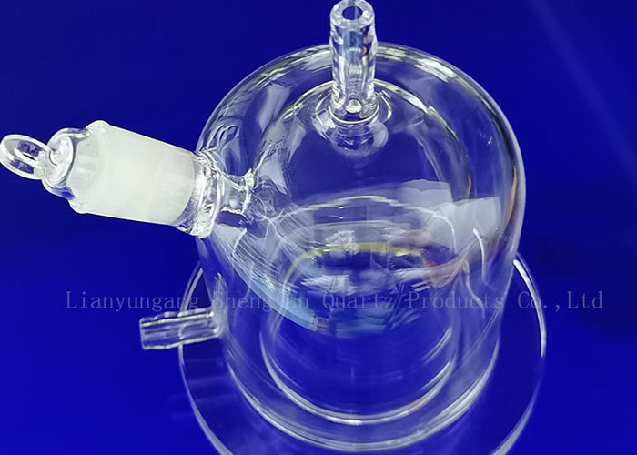 High Temperature Resistant Condenser Sio2 Quartz Glass Products