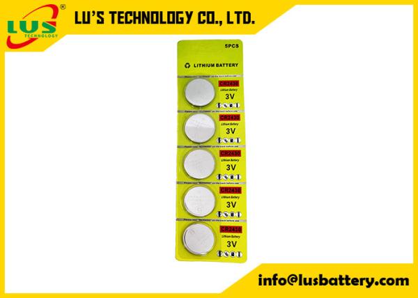 5 Pack CR2430 Coin Cell 3V 24.5mm Diameter CR2430 Button Battery The Halfords