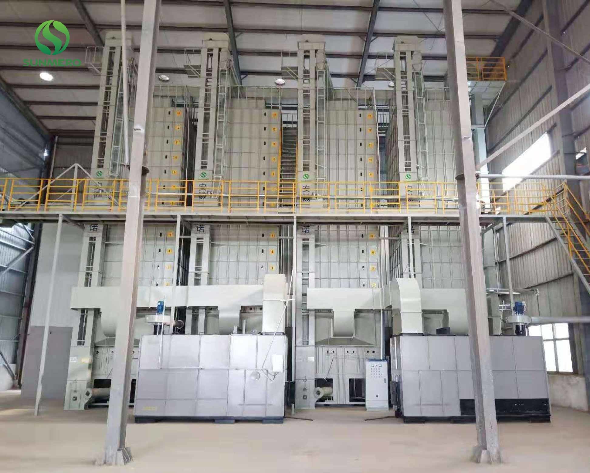 30tons Vertical Mechanical Dryer For Palay Grain Storage Use
