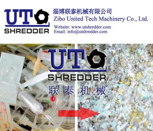 Wholesale strong double shaft shredder/ Solid Waste Shredder/Medical Waste Shredder/ two engines shredder/ solid waste crusher from china suppliers