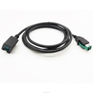 Wholesale Custom Logo 24V PoweredUSB Cable 12V Male To Female Extension Cable from china suppliers