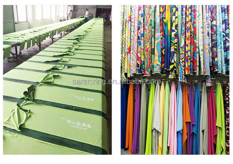 Outdoor Sport Towel Rectangle Cooling Towel for Quick Drying after Intense Activities