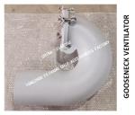 Q235-A carbon steel welded gooseneck ventilator, carbon steel welded round