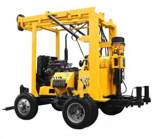 China 600m Deep XYX-3 Four Wheels Mounted Underground Coring Drilling Rig With Mud Pump on sale