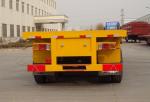 New Flat Bed Deck Semi Trailer For Container 25 - 40T CImc Heavy Truck