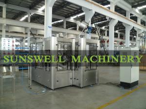 Wholesale PET Bottle Carbonated Filling Machine , Soft Drink Automatic Filling Line from china suppliers