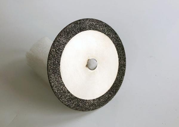 One Sided Coated Electroplated CBN Cutting Wheel Disc For Cutting Steels With