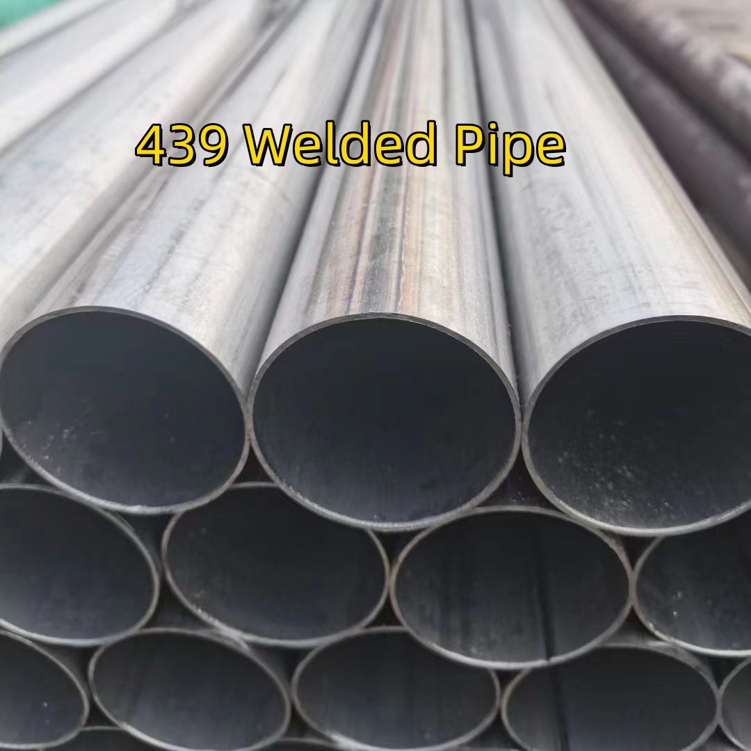 Low Fin Tube 1.4510 X3CrTi17 OD 19.05 Thick 1.5mm AISI 439 Stainless Steel Welded Pipe