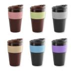 Food Grade Leak Proof 350ML Foldable Silicone Travel Cup