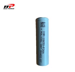 Wholesale 35A 3.7V 2600mAh Rechargeable Lithium Battery INR18650 P26A from china suppliers