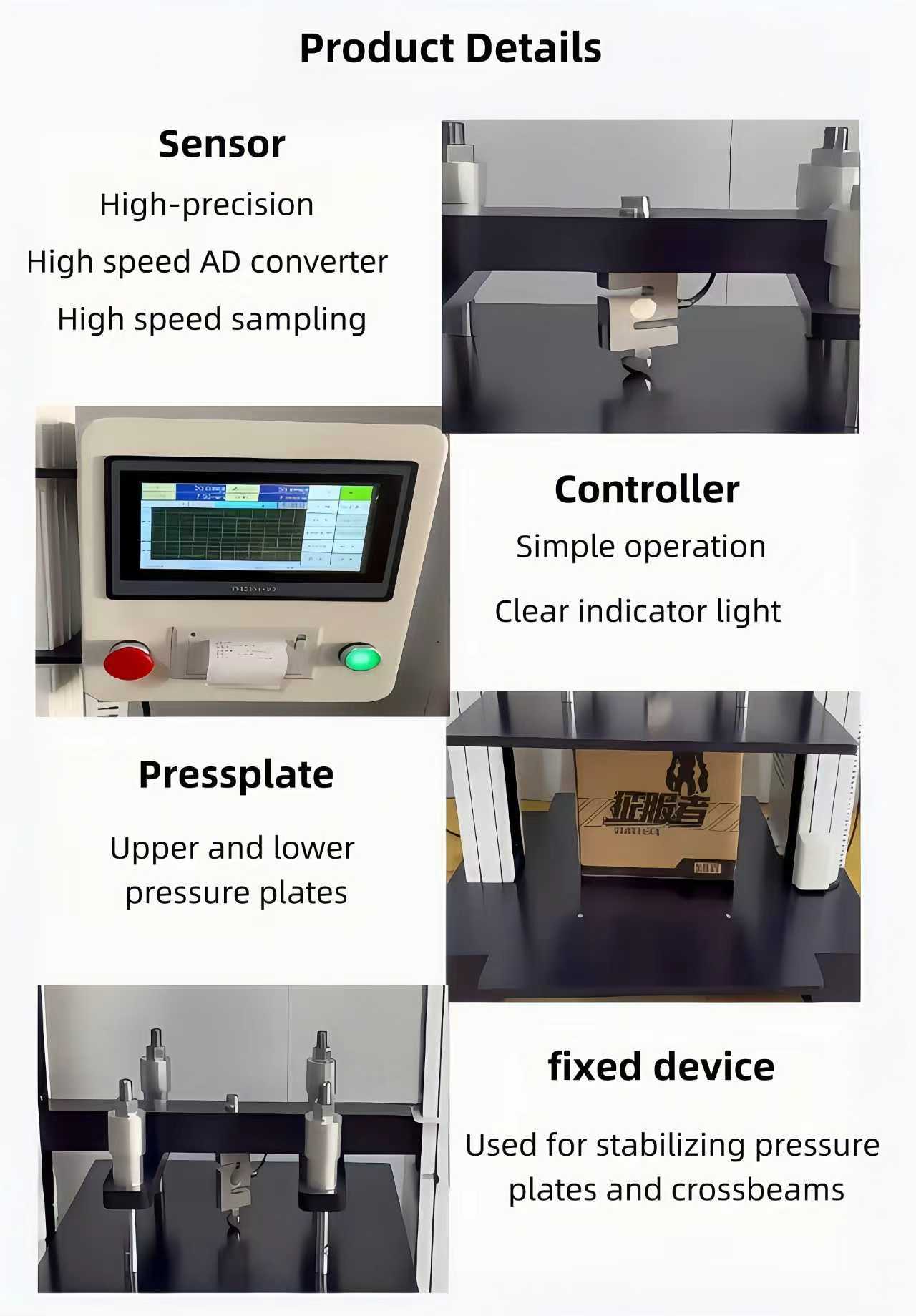 Digital Carton Compression Tester, a High-precision Box Compression Strength Testing Machine for Packaging Quality Control