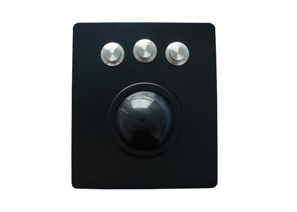 IP65 Military Trackball Module Three Round Keys USB Trackball Mouse Anti