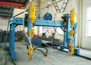 Wholesale Gantry Cantilever H Beam Welding Machine , Cross Beam Automatic Beam Welding Line from china suppliers