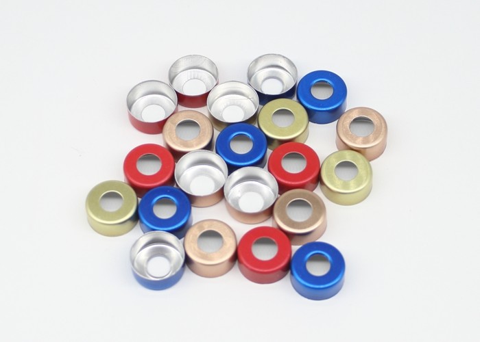 Medical Crimp Vail Aluminium Pp Caps 13mm 20mm 28mm 32mm GMP Certification