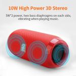 TF Stereo Surround Waterproof Bluetooth Speaker FM Outdoor Powered Subwoofer